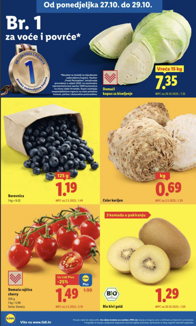Lidl akcija za početak tjedna