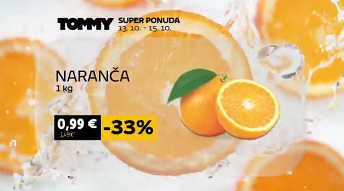 Tommy akcija za pocetak tjedna