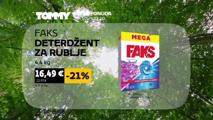 Tommy akcija za pocetak tjedna