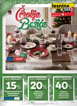 Lesnina katalog Čarolija Božića