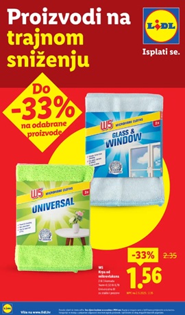 Lidl katalog Trajno sniženo 