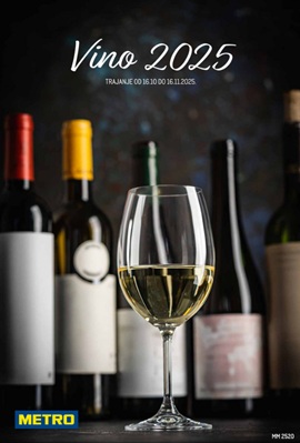 Metro katalog Vino 2025