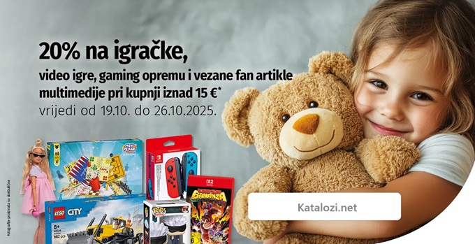 Muller akcija -20% na igračke