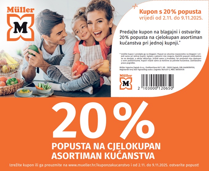 Muller kupon kućanstvo
