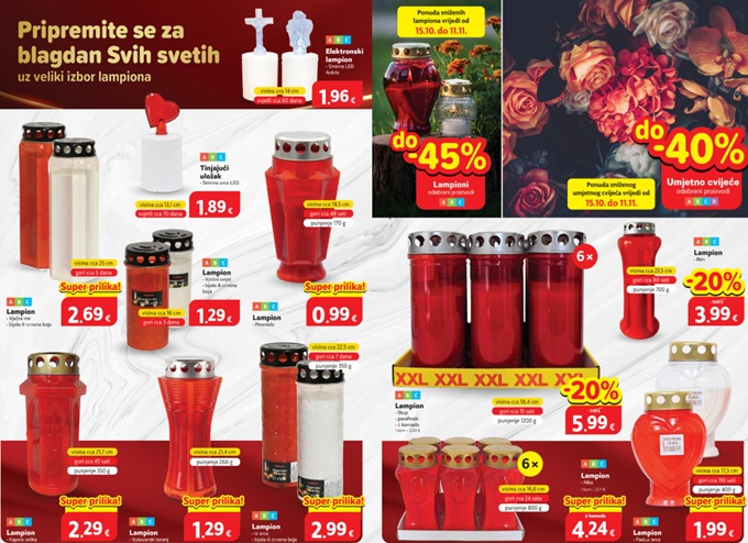 Plodine Svi sveti lampioni