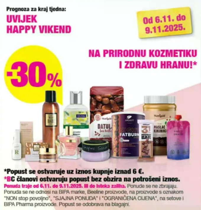 Bipa vikend akcija