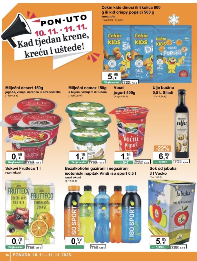 KTC akcija za početak tjedna