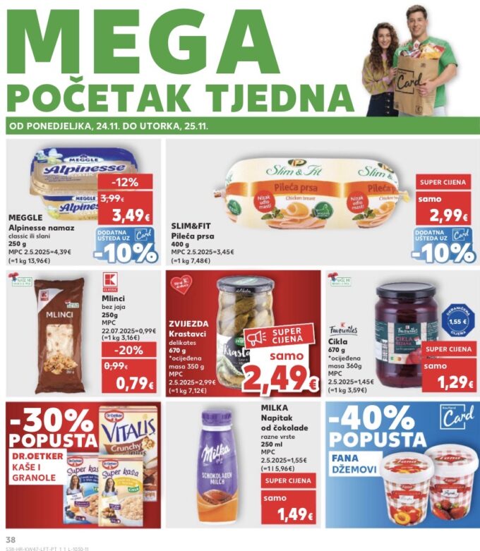 Kaufland akcija za početak tjedna