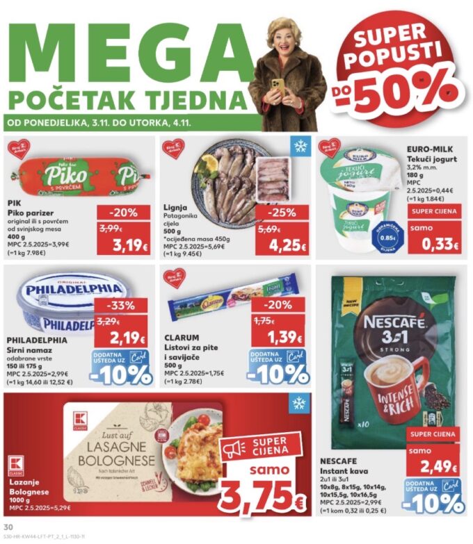 Kaufland akcija za početak tjedna