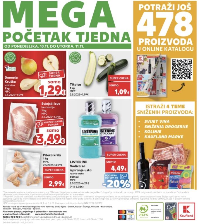 Kaufland akcija za početak tjedna