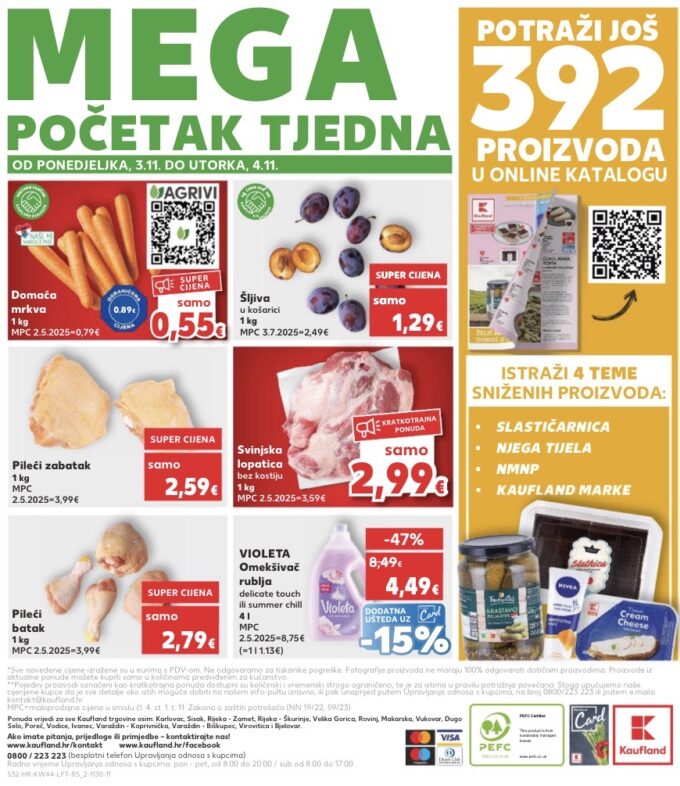 Kaufland akcija za početak tjedna