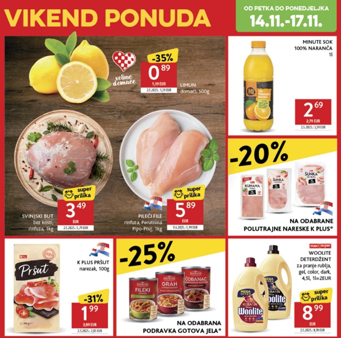 Konzum vikend akcija