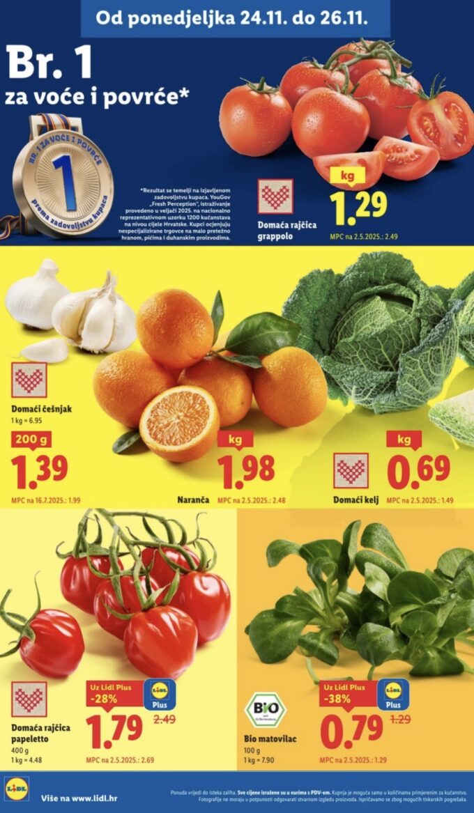 Lidl akcija za početak tjedna