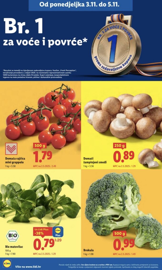 Lidl akcija za početak tjedna