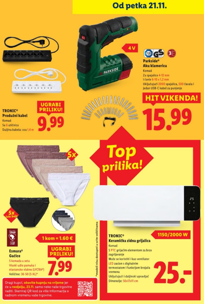 Lidl vikend akcija