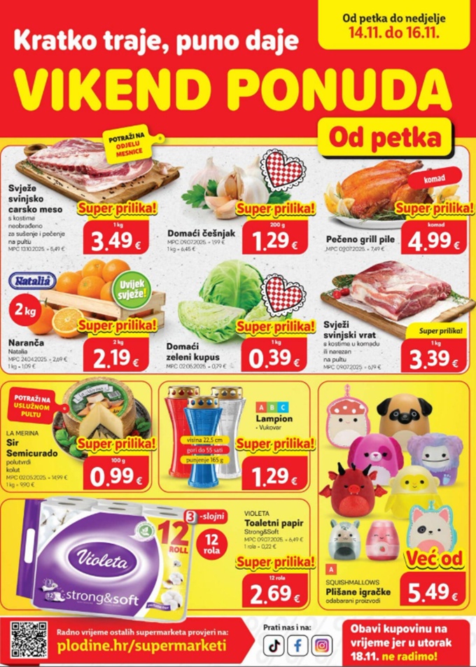 Plodine vikend akcija