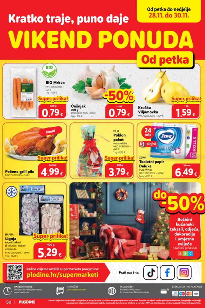Plodine vikend akcija
