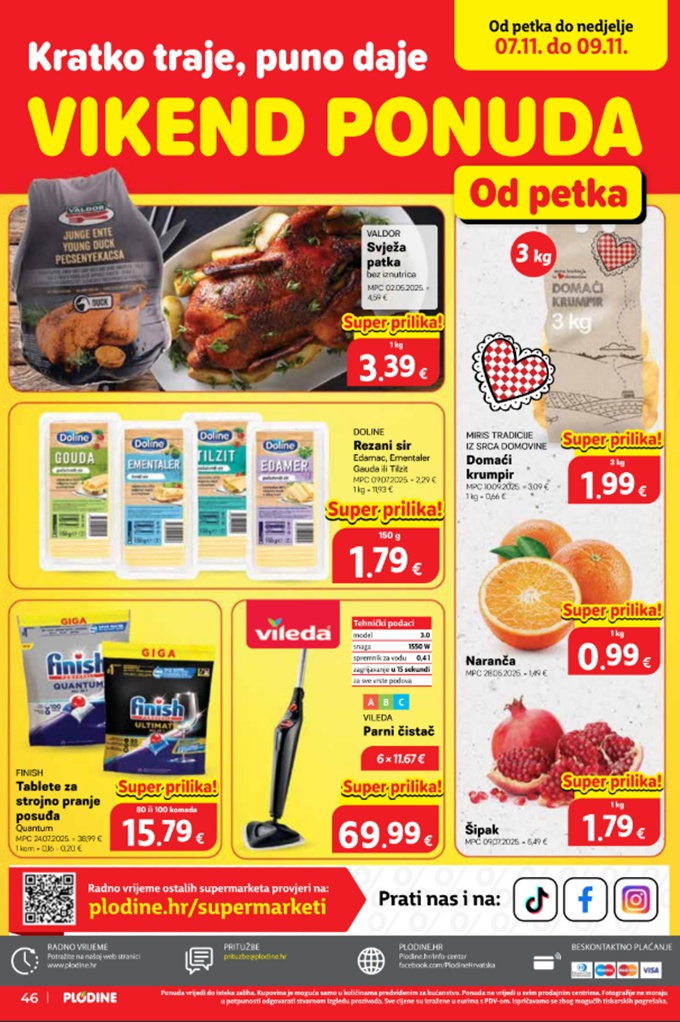 Plodine vikend akcija