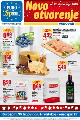 Eurospin katalog Vukovar otvorenje