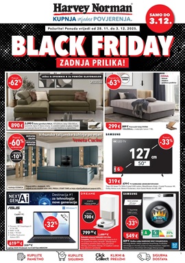 Harvey Norman katalog Black Friday