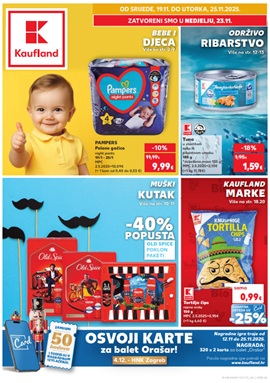 Kaufland katalog Bebe i djeca, muški kutak i održivo ribarstvo