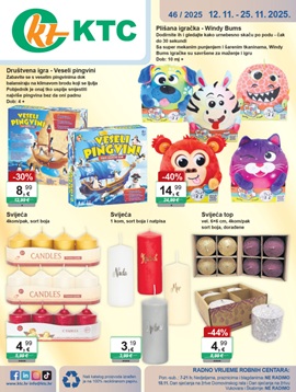KTC katalog Igračke, tekstil i advent
