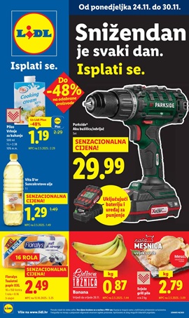Lidl katalog prehrana