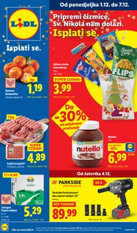 Lidl katalog prehrana