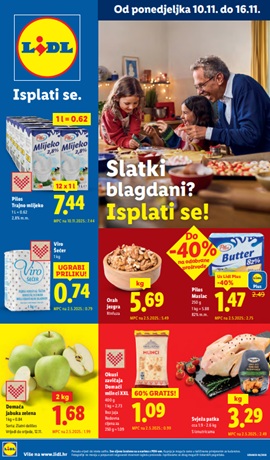 Lidl katalog prehrana