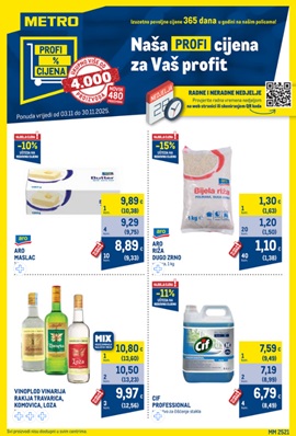 Metro katalog Profi cijena