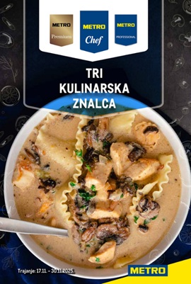 Metro katalog Tri kulinarska znalca