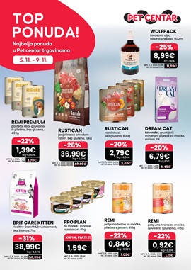 Pet centar katalog