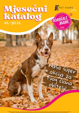 Pet Home shop katalog studeni
