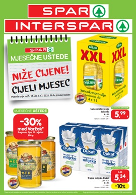 Spar i Interspar katalog Mjesečne uštede