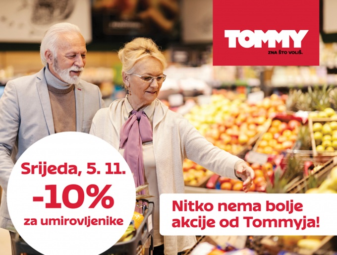 Tommy akcija za umirovljenike 