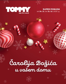 Tommy katalog Super ponuda božićnih ukrasa