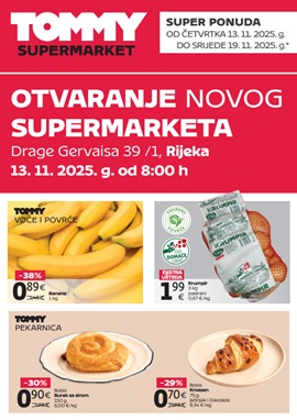 Tommy katalog Rijeka otvorenje