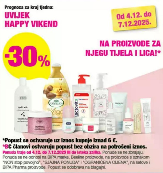 Bipa vikend akcija