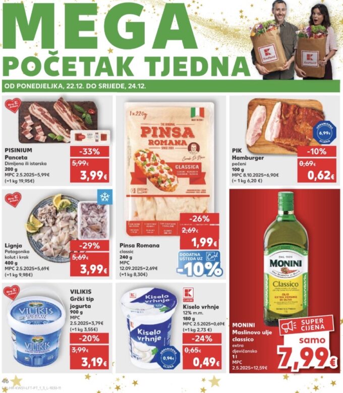 Kaufland akcija za početak tjedna