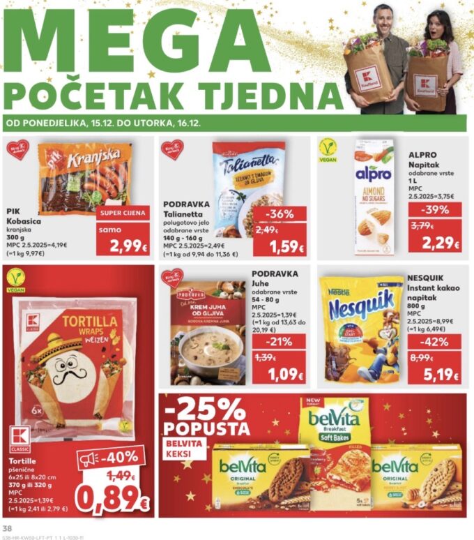 Kaufland akcija za početak tjedna