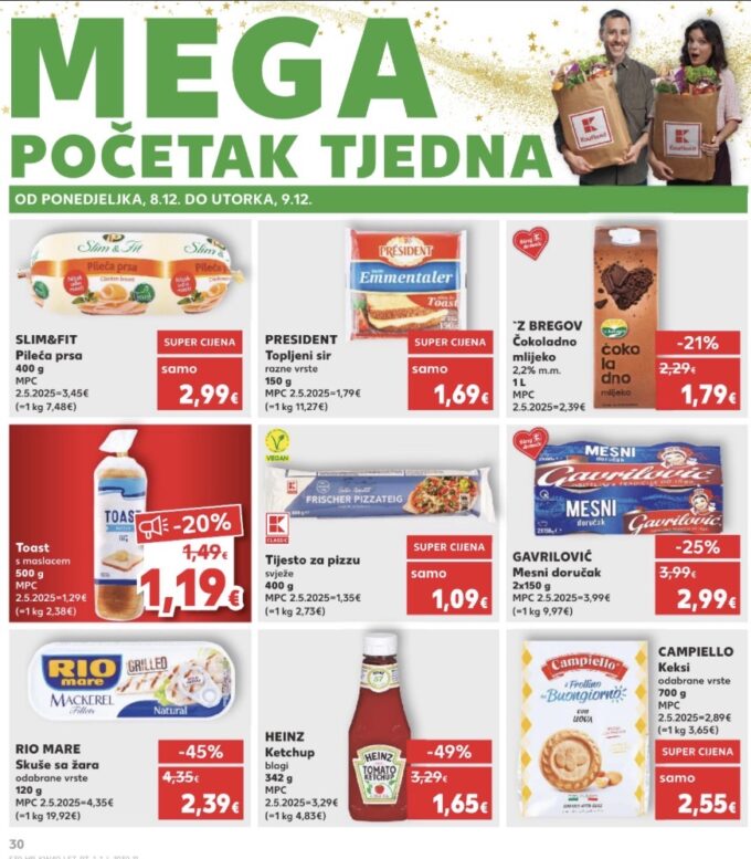 Kaufland akcija za početak tjedna
