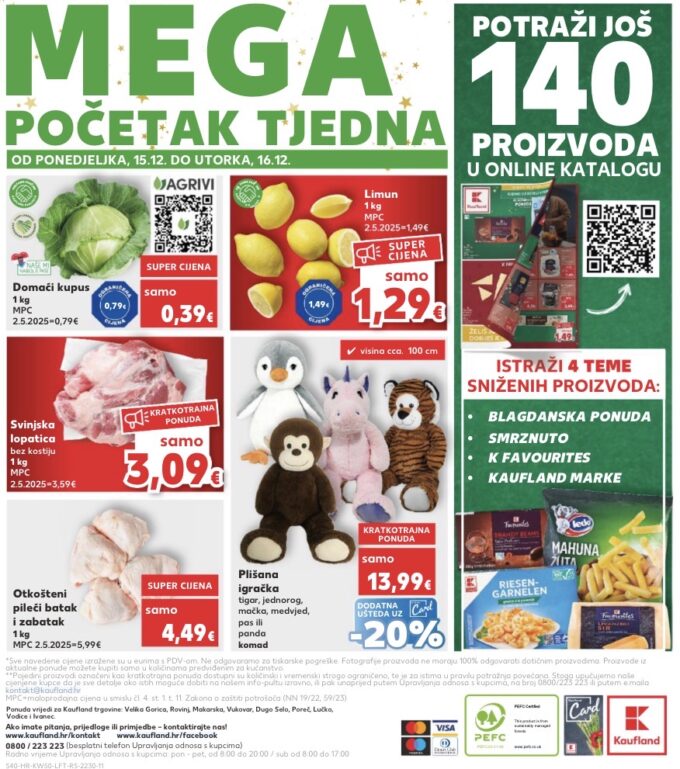 Kaufland akcija za početak tjedna