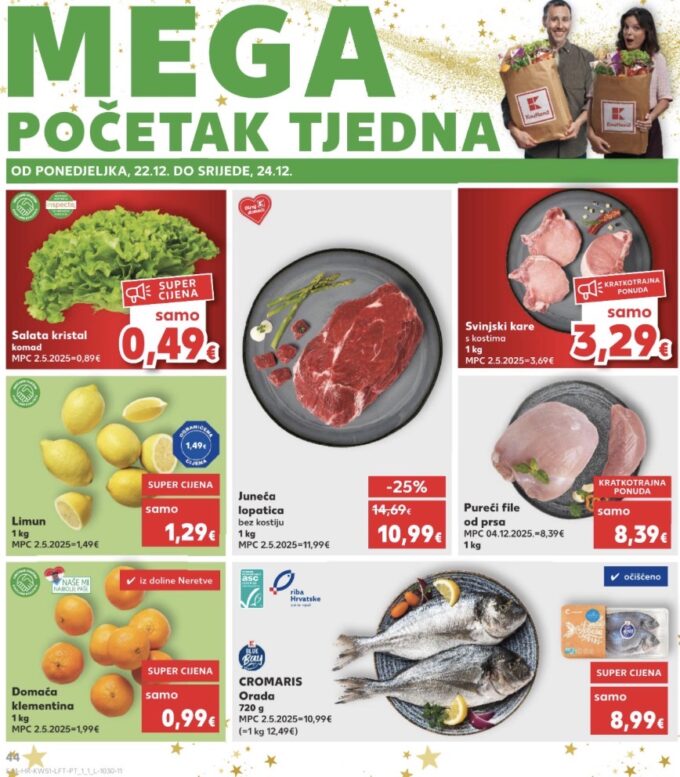 Kaufland akcija za početak tjedna