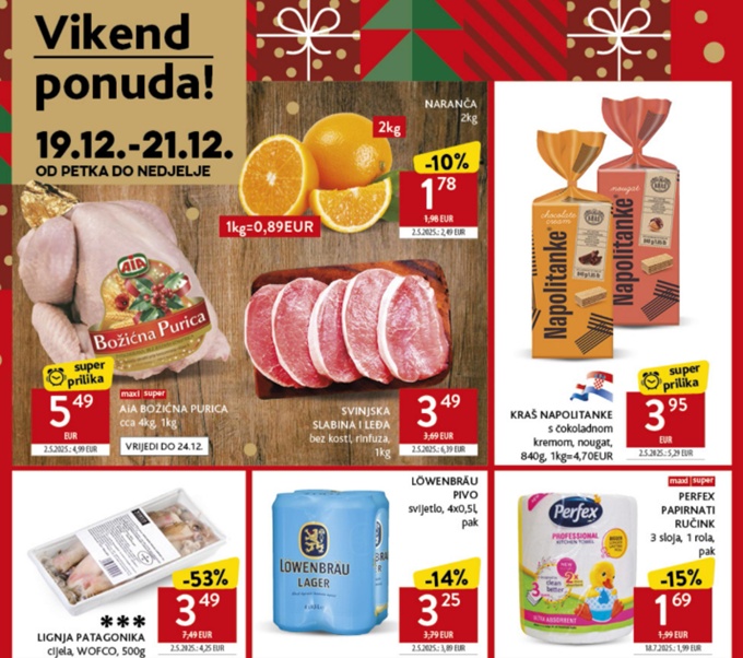 Konzum vikend akcija 
