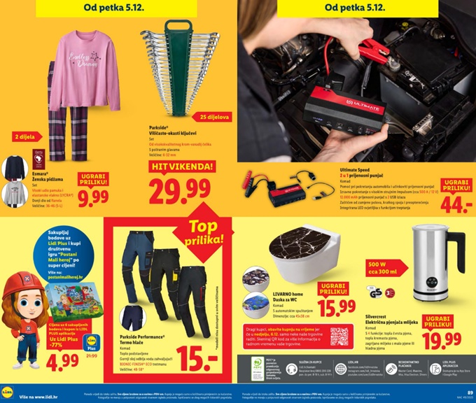 Lidl vikend akcija