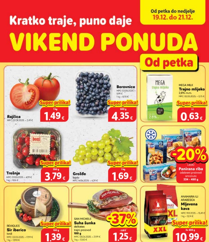 Plodine vikend akcija