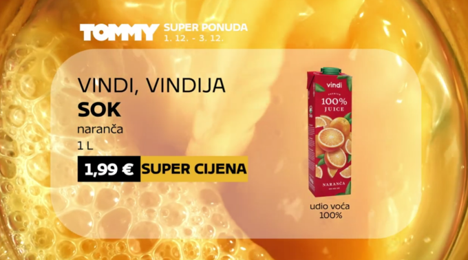 Tommy akcija za početak tjedna