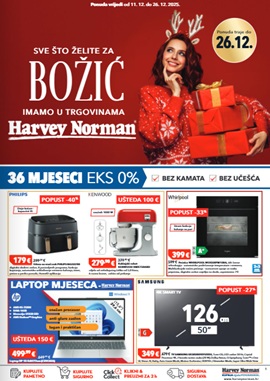 Harvey Norman katalog Sve što želite za Božić