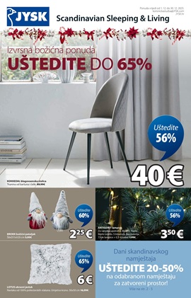 JYSK katalog božićne ponude