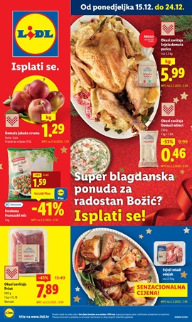 Lidl katalog prehrana
